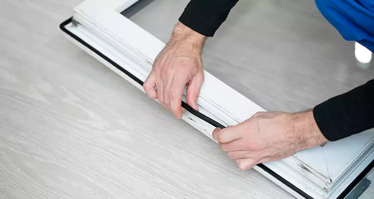 Garage Door Trim Seal Repair in East Lake, FL