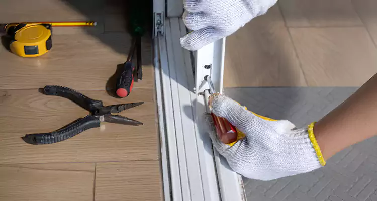 Closet Sliding Door Track Repair in East Lake, FL